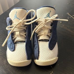 Jordan 13 TD' Blue and White